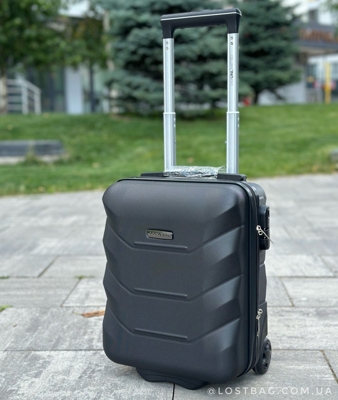 Валіза Unlimited 147 Lowcost XS Сіра