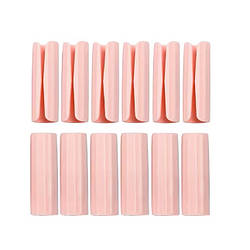 Затискач Фіксатор Тримач для фіксації простирадла ковдри / Рожевий / 12шт