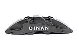 Гальмівний комплект задній чотирипоршневий 370x32mm DINAN — 2015-2021 BMW M2/M3/M4 сірий/червоний, фото 5