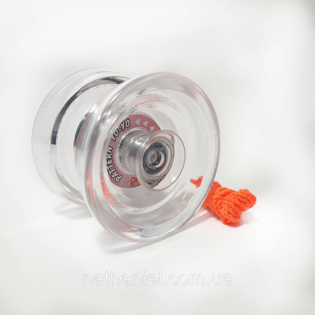 Йо-йо пластикове Yo-Yo White-transparent, фото 1