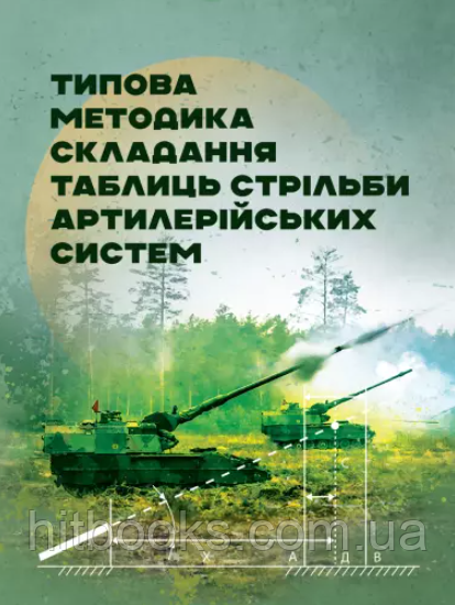 Типова методика складання таблиць стрільби артилерійських систем