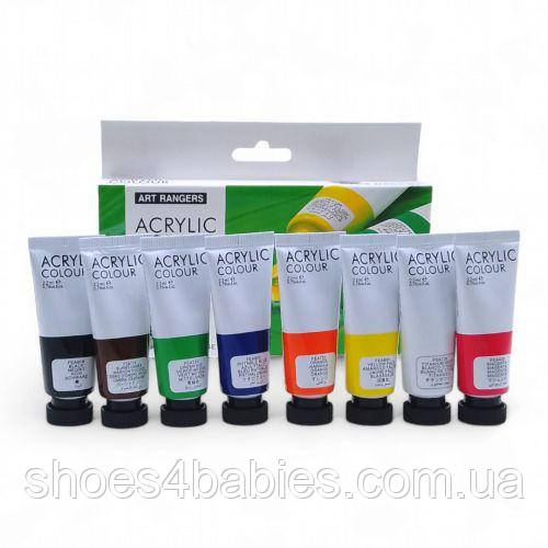 Фарбі "Acrylis regular" 8кол*22мл Art Ranger (33641)