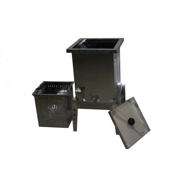 Воскотопка парова 17 л з нержавіючої сталі воскотопка для переробки воску