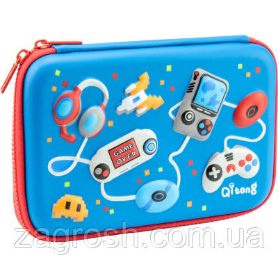 Promo Ціна! Пенал Cool For School 1 відділення Блакитний (QT-5653-Blue) - тільки на ZaGrosh.com.ua