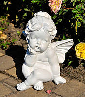 Фігура маленька Ельфінка (17×14×12 см) – декоративна статуетка для дому та саду