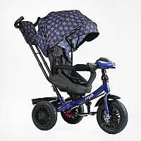 Велосипед 3-х кол. 8066 / 208-23 BestTrike "Perfetto" (1) поворотне сидіння, колеса гумові надувні, кошик, фара музична, USB,