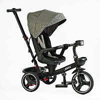 Велосипед 9155 / 318-82 BestTrike "Marco" (1) поворотне сидіння, складне кермо, колеса з прогумованим PU, кошик, телескопічна