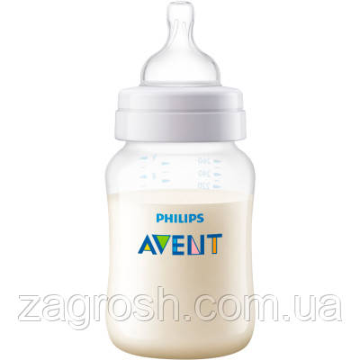 Promo Ціна! Пляшечка для годування Philips AVENT Анти-колік 260 мл (SCY103/01) - тільки на ZaGrosh.com.ua