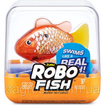 Promo Ціна! Інтерактивна іграшка Pets & Robo Alive S3 - Роборибка (золотиста) (7191-2) - тільки на ZaGrosh.com.ua, фото 1