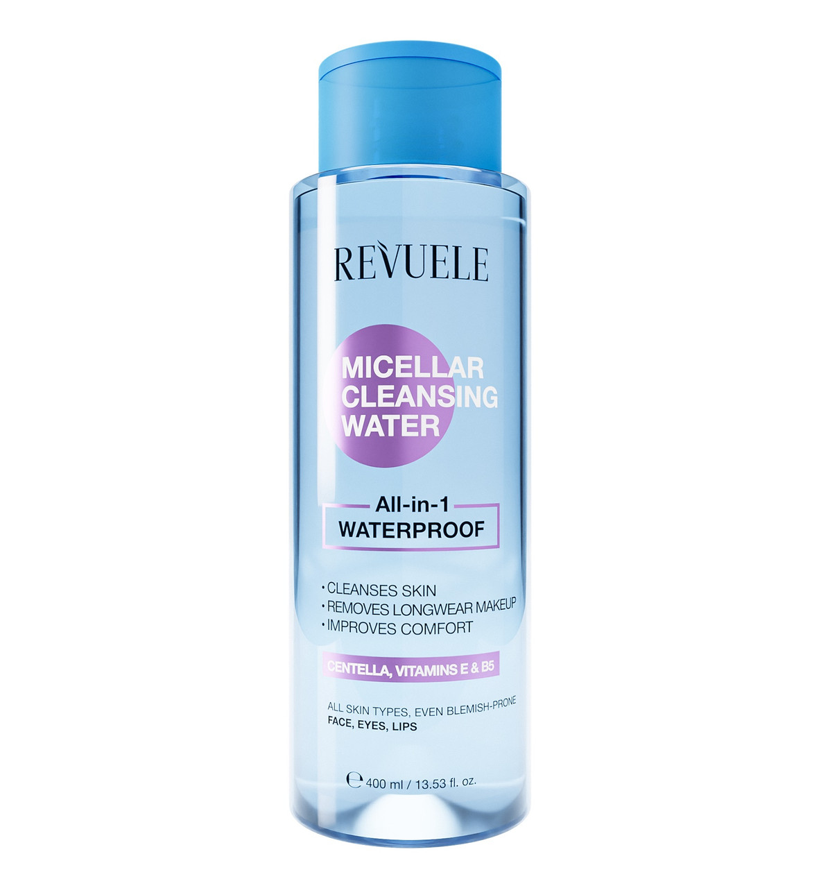 Міцелярна вода "Waterproof" Revuele Micellar Cleansing Water All-In-1 400 мл