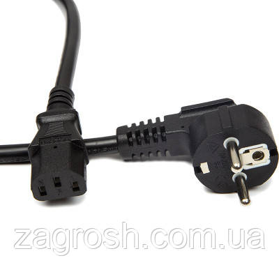 Promo Ціна! Кабель живлення C13, 220V, 3x1.5, Cu, 1м PowerPlant (CC360314) - тільки на ZaGrosh.com.ua