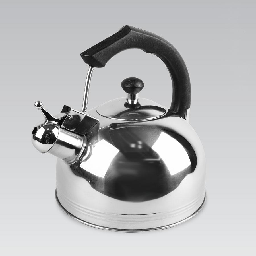 MR-1307-BLACK Чайник мет.Basic 2,2 л