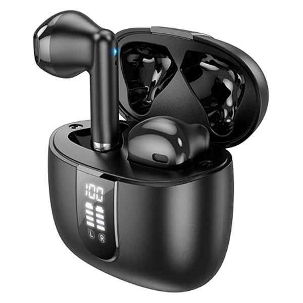 Бездротові навушники Bluetooth-гарнітура AirPods Hoco EW36 блютуз навушники для айфона, чорні