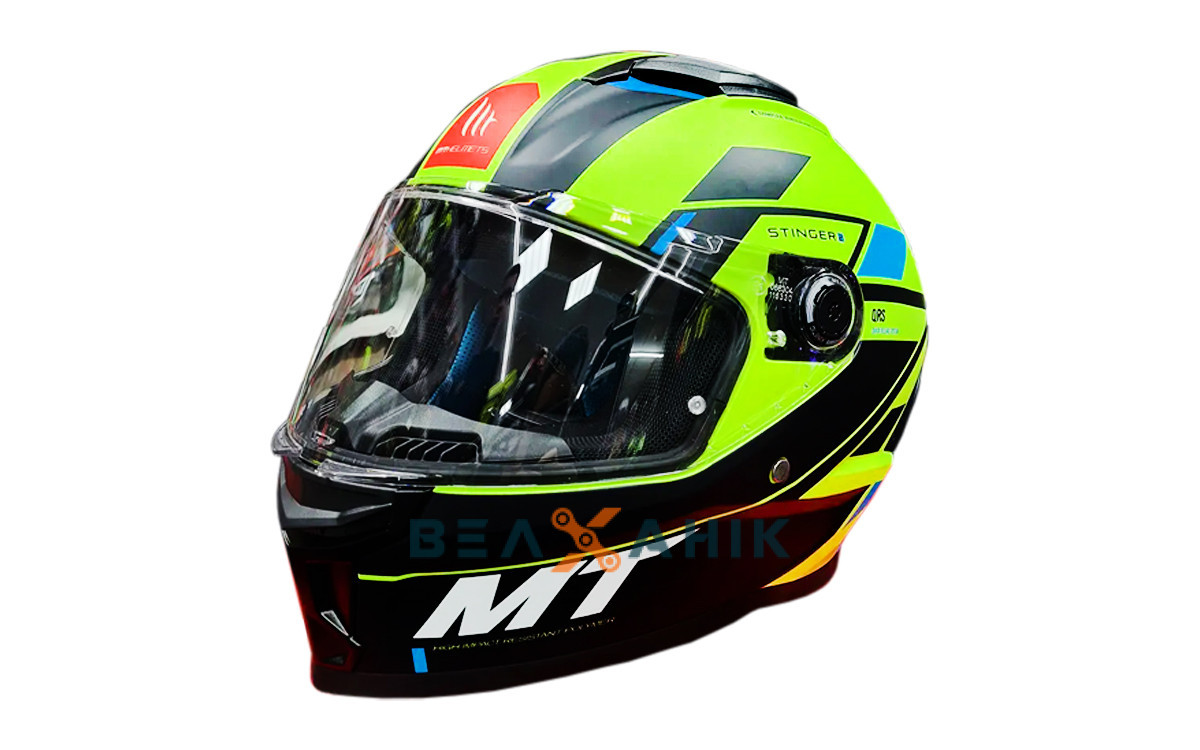 Шолом (інтеграл) MT STINGER 2 Zivze C3 Matt Yellow [XXS], фото 1