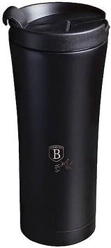 Термокухоль 500 мл з нержавіючої сталі чорна BH 6401 BERLINGER HAUS BLACK ROSE Collection BH 6401