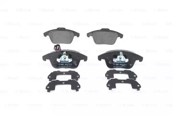 Комплект гальмівних колодок, дискове гальмо AUDI Q3, VW GOLF V , BOSCH (0986494372), фото 1