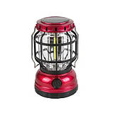 Ліхтар-лампа кемпінговий RIAS 1990T підвісний з сонячною панеллю 5W Red (7_00996), фото 2