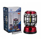 Ліхтар-лампа кемпінговий RIAS 1990T підвісний з сонячною панеллю 5W Red (7_00996), фото 3