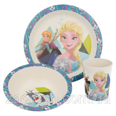 Promo Ціна! Набір дитячого посуду Stor Disney - Frozen best of Disney, Bamboo Set (Stor-01335) - тільки на ZaGrosh.com.ua, фото 1
