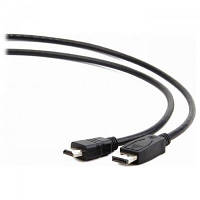 Оригінал! Кабель мультимедійний Display Port to HDMI 10.0m Cablexpert (CC-DP-HDMI-10M) - Вища Якість!