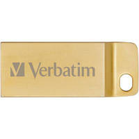 Оригінал! USB флеш накопичувач Verbatim 64GB Metal Executive Gold USB 3.0 (99106) - Вища Якість!