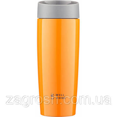 Promo Ціна! Термочашка Well Done 380 мл Orange (WD-7053O) - тільки на ZaGrosh.com.ua