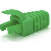 Оригінал! Ковпачок конектора RJ-45 Green Cat.5/Cat.6 (100 шт/уп.) Merlion (CPRJ45ML-GN-CAT5/6) - Вища Якість!