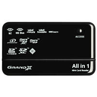 Оригінал! Зчитувач флеш-карт Grand-X CRX05Black - Вища Якість!