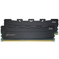 Оригінал! Модуль пам&apos;яті для комп&apos;ютера DDR3 16GB (2x8GB) 1600 MHz Black Kudos eXceleram (EKBLACK3161611AD) - Вища