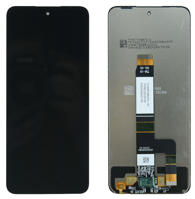 Дисплей (екран) для Xiaomi Redmi 12/Redmi 12 5G/Poco M6 Pro 5G, чорний