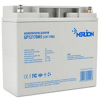 Оригінал! Батарея до ДБЖ Merlion 12V-17Ah (GP12170M5) - Вища Якість!