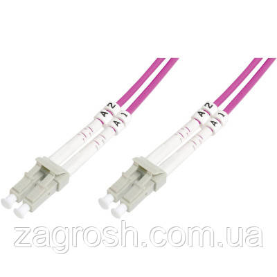 Promo Ціна! Оптичний патчкорд Digitus LC/UPC-LC/UPC,50/125 OM4(Multimode),duplex,5m (DK-2533-05-4) - тільки на ZaGrosh.com.ua