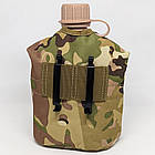 Фляга "UA з підсклянником-котелком та чохлом" (Multicam) фляжка, ЗСУ, НГУ, тактична, турестична, мультикам, фото 7