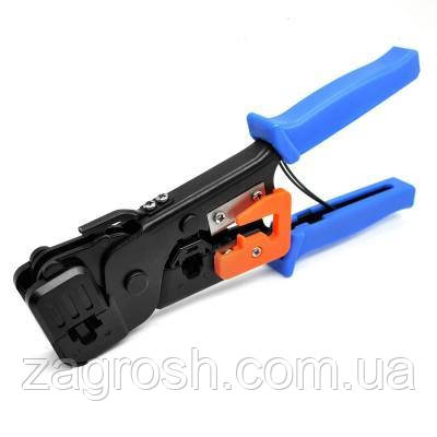 Promo Ціна! Інструмент Merlion RJ-45 (8P8C), RJ-12/11 (6P6C), Blue (268E (MLT-1)) - тільки на ZaGrosh.com.ua