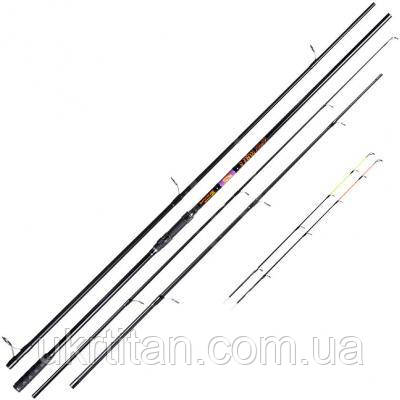 Оригінал! Вудилище Brain fishing Apex Double 4.2m 4.0lbs/max 180g (1858.41.93) - Вища Якість!