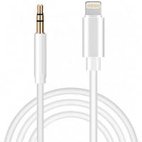 Оригінал! Перехідник Lightning to Jack 3.5 мм white 1.0m XoKo (AUX-001-WH) - Вища Якість!