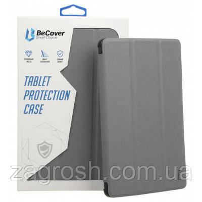 Promo Ціна! Чохол до планшета BeCover Tri Fold Soft TPU Apple iPad mini 6 2021 Gray (706722) - тільки на ZaGrosh.com.ua
