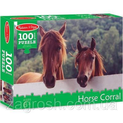 Promo Ціна! Пазл Melissa&Doug Коні, 100 елементів (MD8944) - тільки на ZaGrosh.com.ua, фото 1