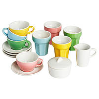 Набор для кофе и чая IKEA DUKTIG 10 предметов разноцветный 901.301.63