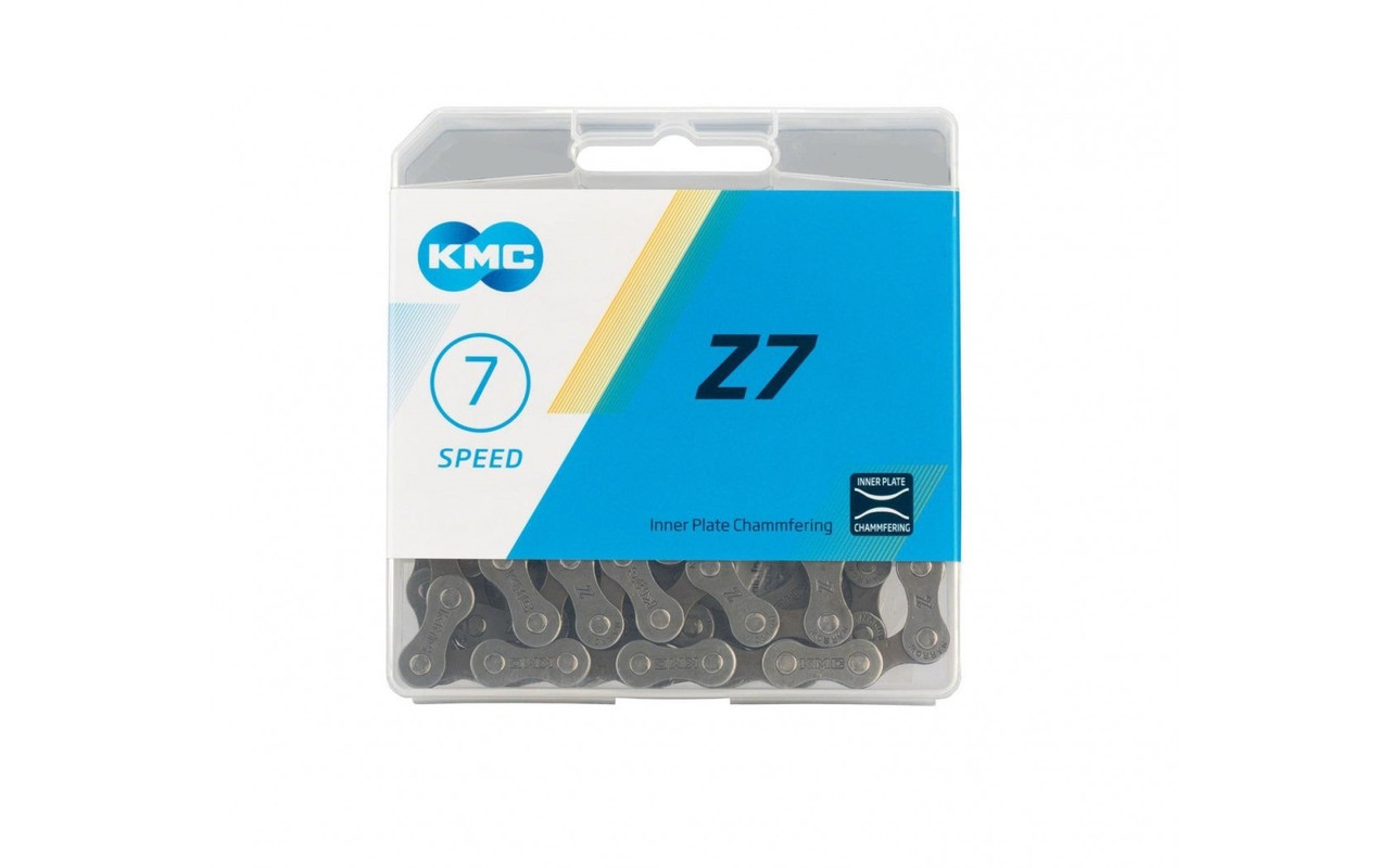 Ланцюг KMC Z50 (Z7) 1/2x3/32/116L grey/brown 7 швидкостей