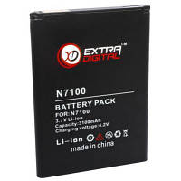 Оригінал! Акумуляторна батарея Extradigital Samsung GT-N7100 Galaxy Note 2 (3100 mAh) (BMS6317) - Вища Якість!