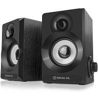 Оригінал! Акустична система REAL-EL S-200 USB Black - Вища Якість!