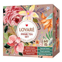 Оригінал! Чай Lovare Prime Tea Set 90 пакетиків асорті (lv.79914) - Вища Якість!