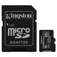 Оригінал! Карта пам&apos;яті Kingston 64GB micSDXC class 10 A1 Canvas Select Plus (SDCS2/64GB) - Вища Якість!