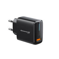 Оригінал! Зарядний пристрій Grand-X Quick Charge QС3.0 3.6V-6.5V 3A, 6.5V-9V 2A, 9V-12V 1.5A USB (CH-550B) - Вища Якість!
