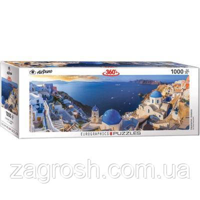 Promo Ціна! Пазл Eurographics Санторині Греція 1000 елем. панорамний (6010-5300) - тільки на ZaGrosh.com.ua, фото 1