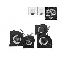 Оригінал! Вентилятор ноутбука MSI GS65/MS-16Q2 (BS5005HS-U3I) DC 5V,4+4pin,GPU (A48493) - Вища Якість!