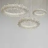 Кришталева яскрава люстра 2053/3GD, фото 2