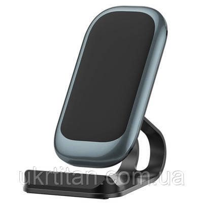 Оригінал! Зарядний пристрій ColorWay Wireless Stand 10W Blue (CW-CHW30Q-BL) - Вища Якість!, фото 1