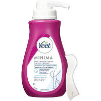 Оригінал! Крем для депіляції Veet Minima для чутливої шкіри з Алое вера 400 мл (3059944021197) - Вища Якість!